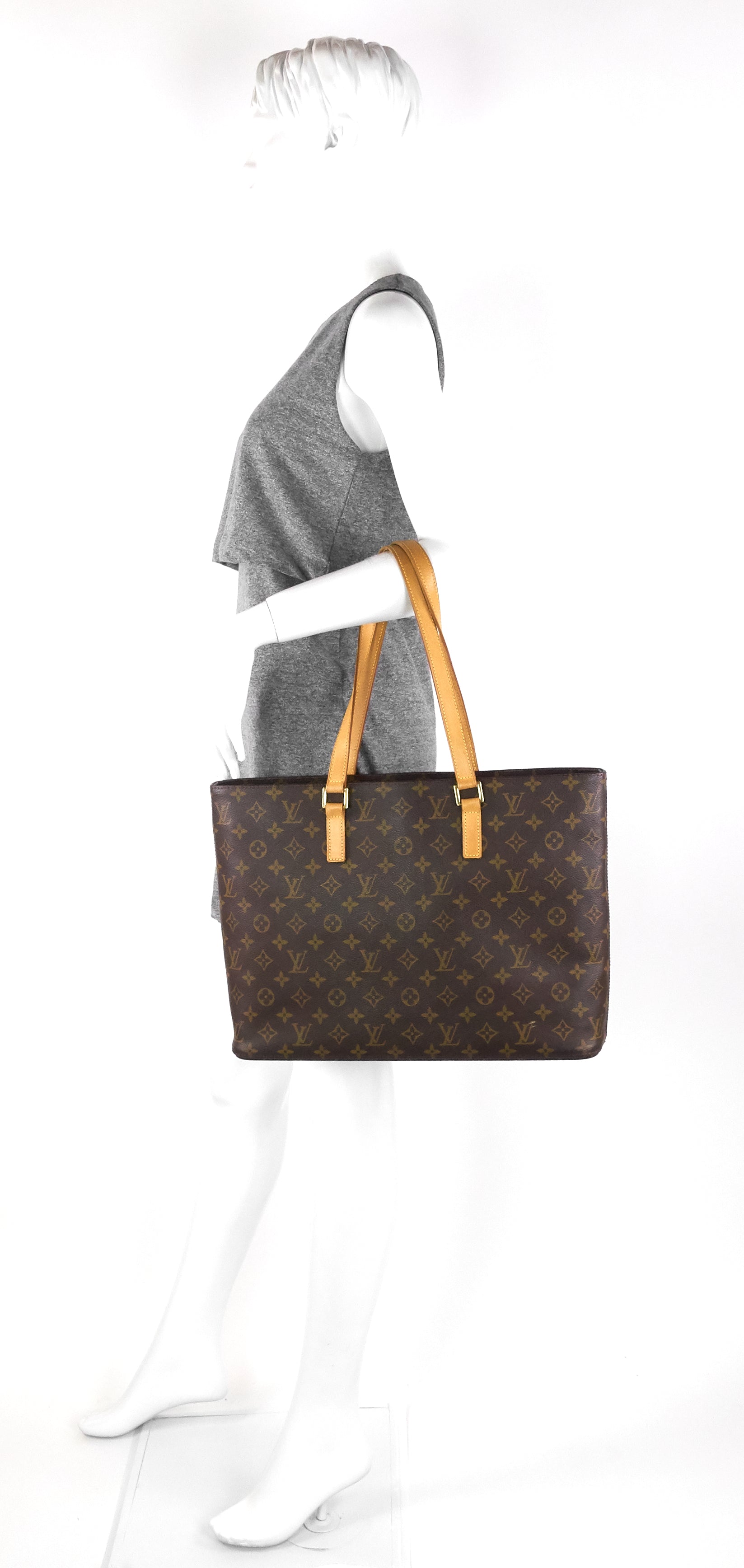 Louis Vuitto Luco Monogram Canvas Tote Bag