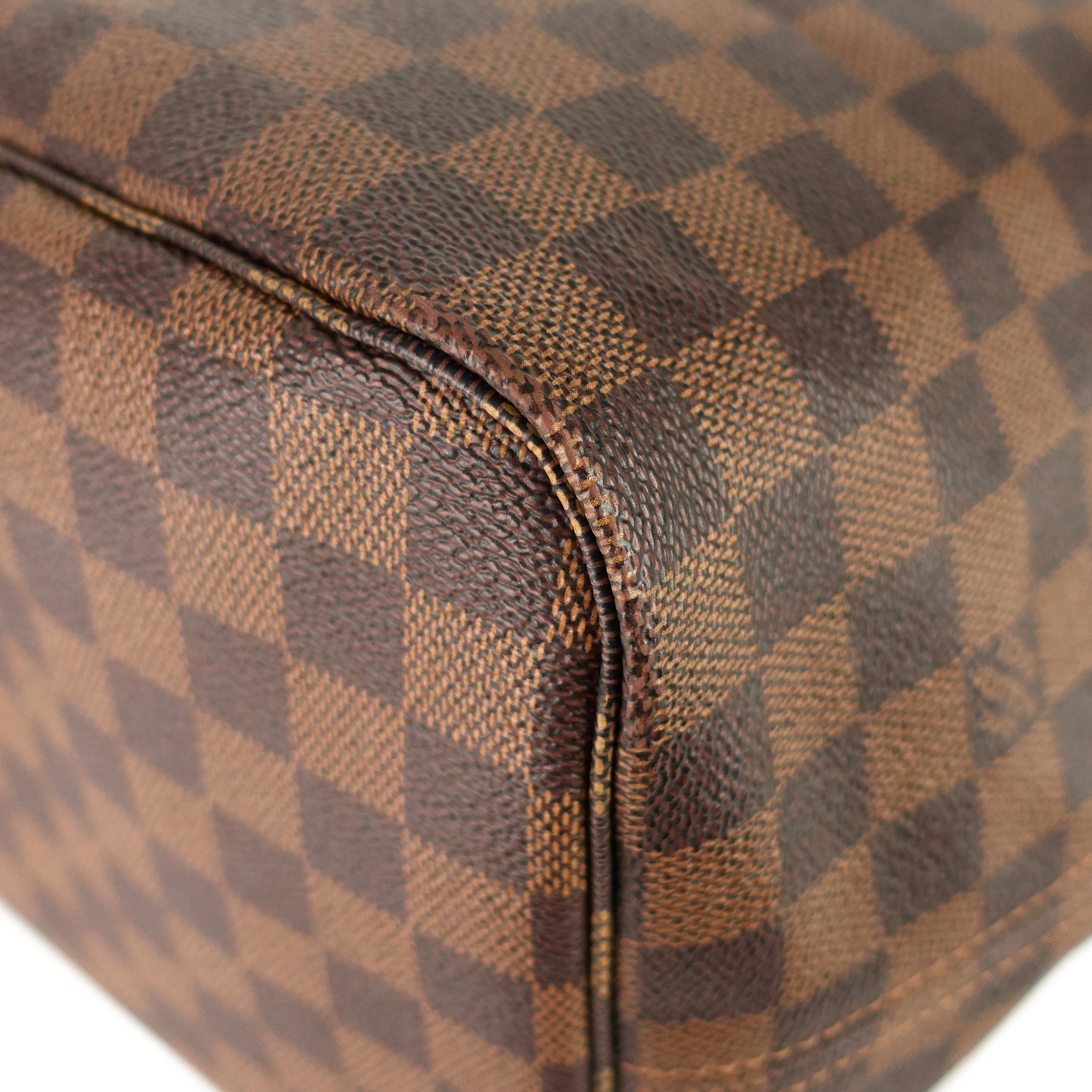 Louis Vuitto Neverfull GM Damier Ebene Canvas Tote Bag