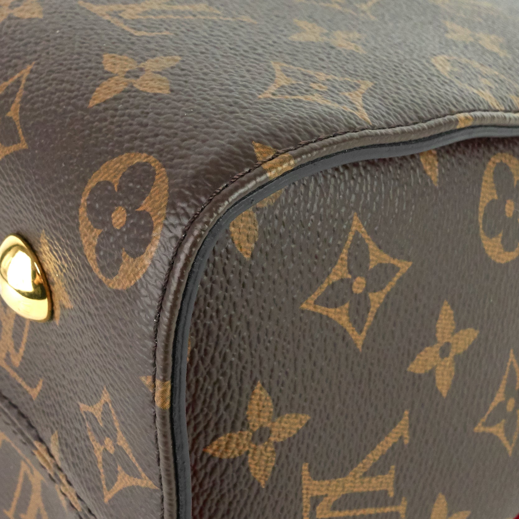 Louis Vuitto Tuileries Monogram Canvas Top Handle Tote Bag