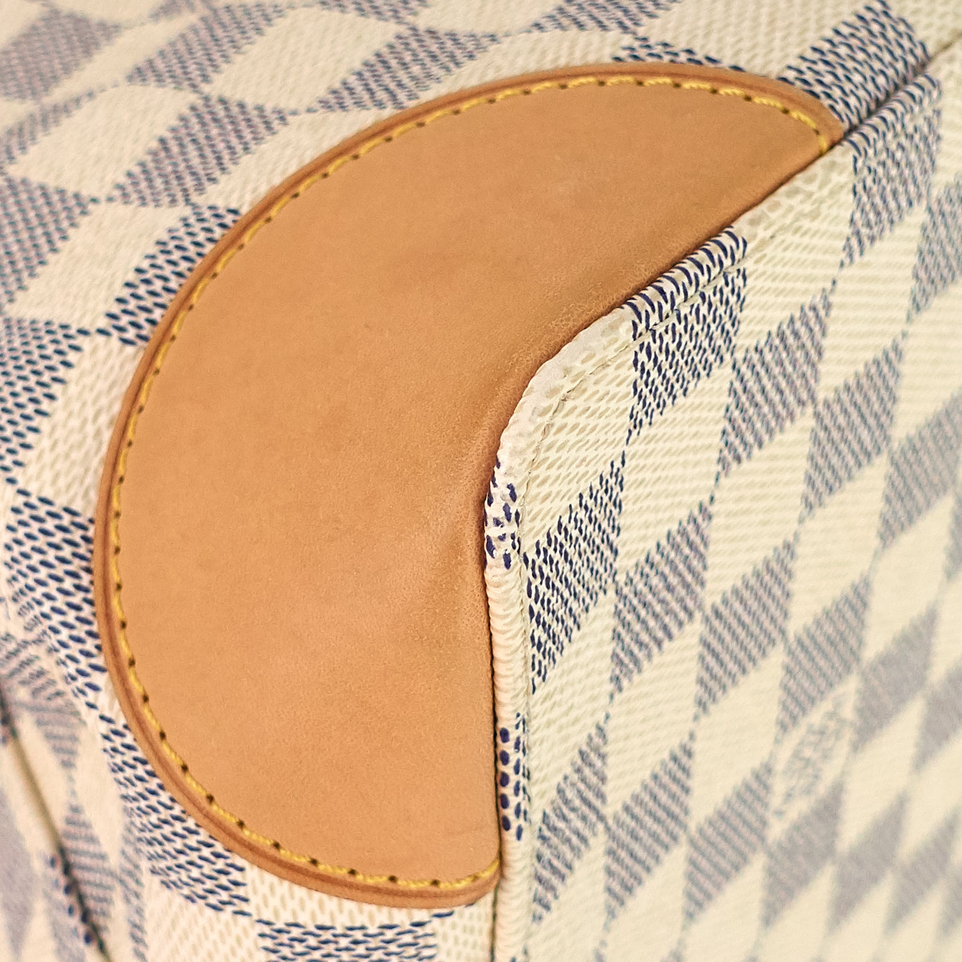 Louis Vuitto Hampstead PM Damier Azur Canvas Tote Bag