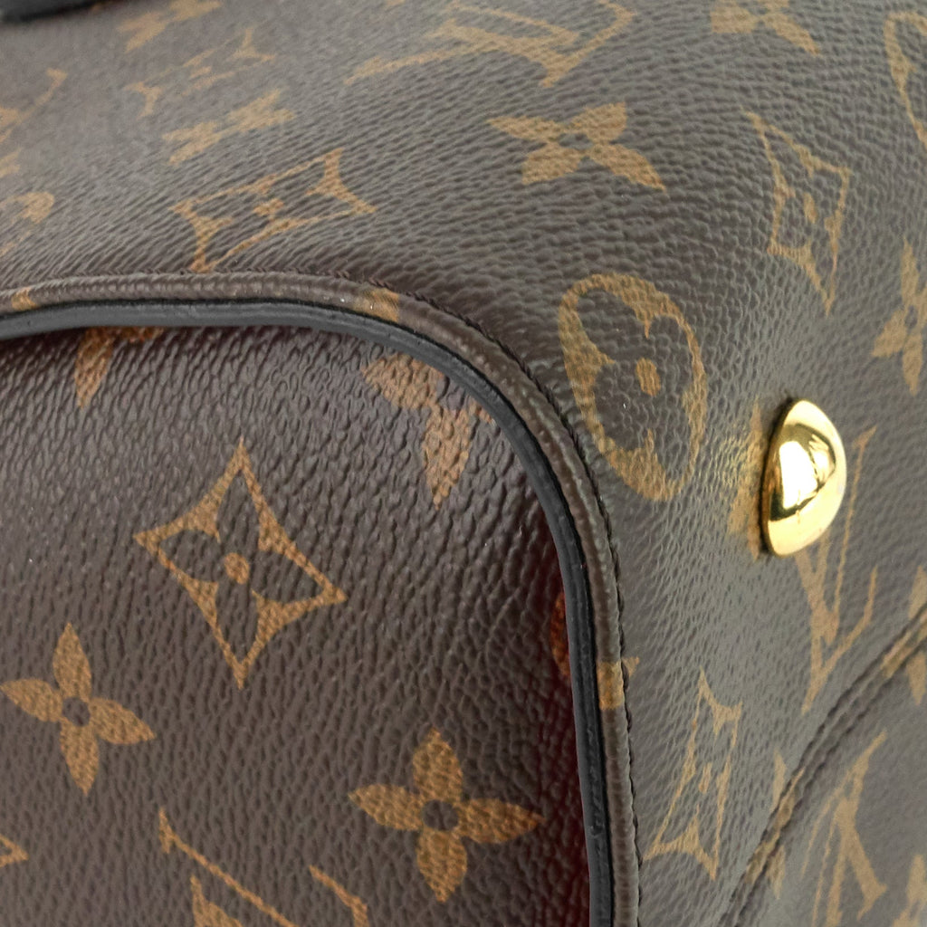 Louis Vuitto Tuileries Monogram Canvas Top Handle Tote Bag