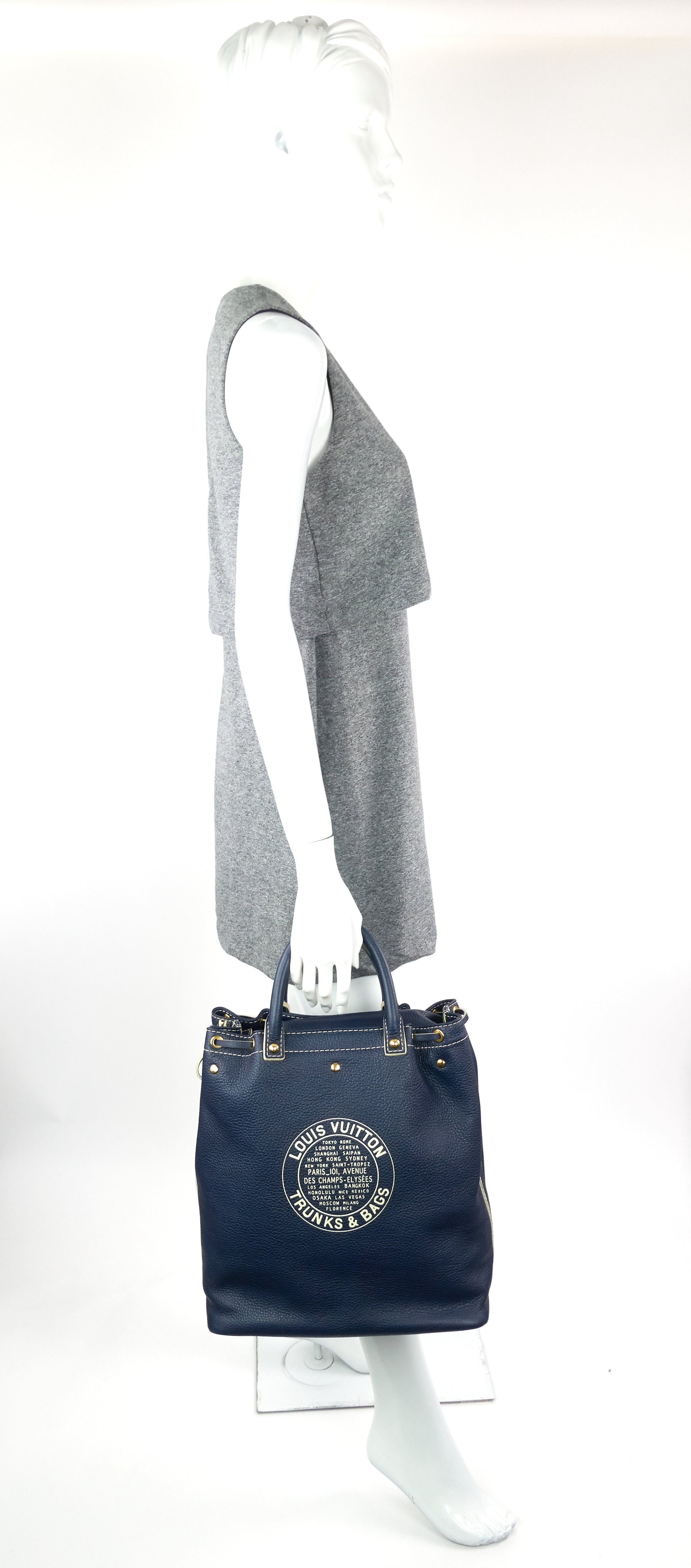 Louis Vuitto 'Trunks & Bags' Shoe Tobago Leather Tote Bag