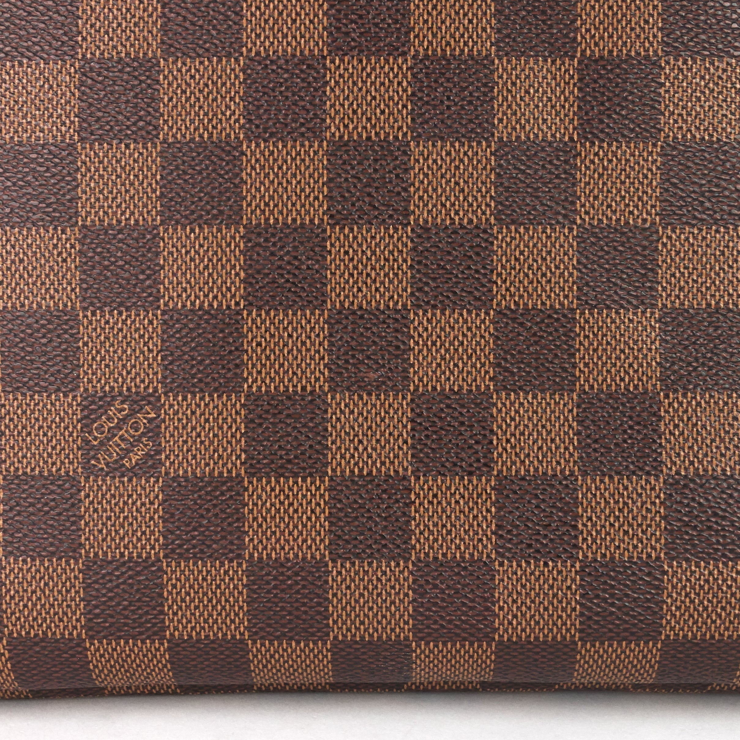 Louis Vuitto Neverfull GM Damier Ebene Canvas Tote Bag