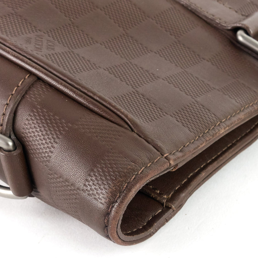 Louis Vuitto Tadao PM Damier Infini Leather Tote Bag