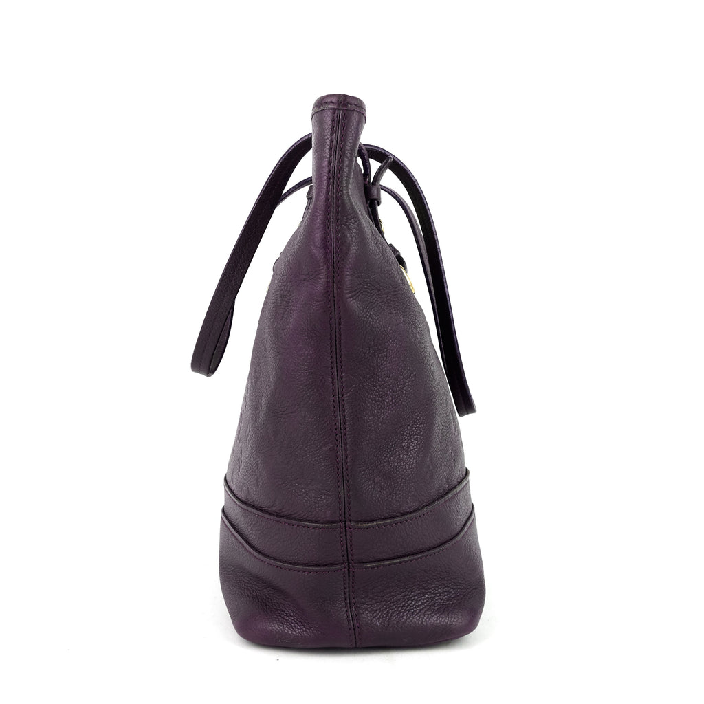Louis Vuitto Citadine Monogram Empreinte Leather Tote Bag