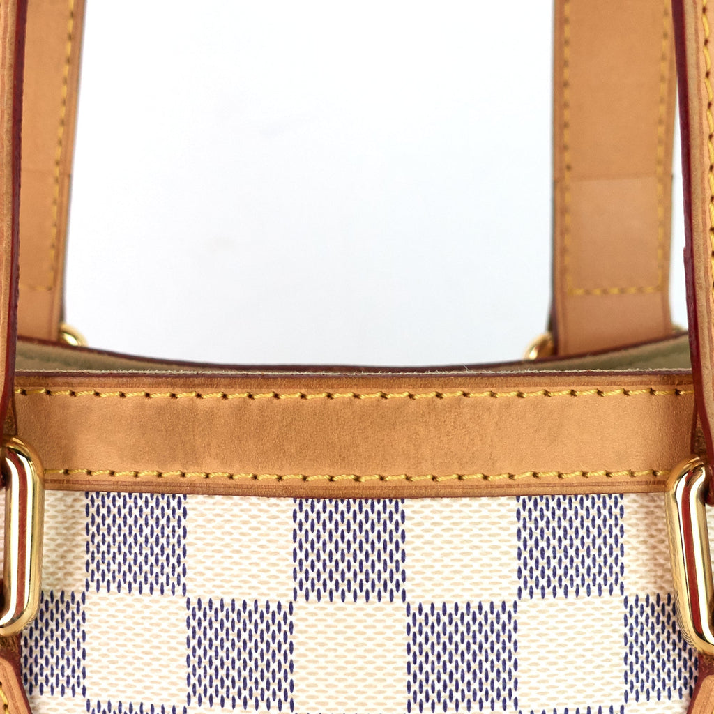 Louis Vuitto Hampstead PM Damier Azur Canvas Tote Bag