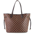 Louis Vuitto Neverfull MM Damier Ebene Tote Bag