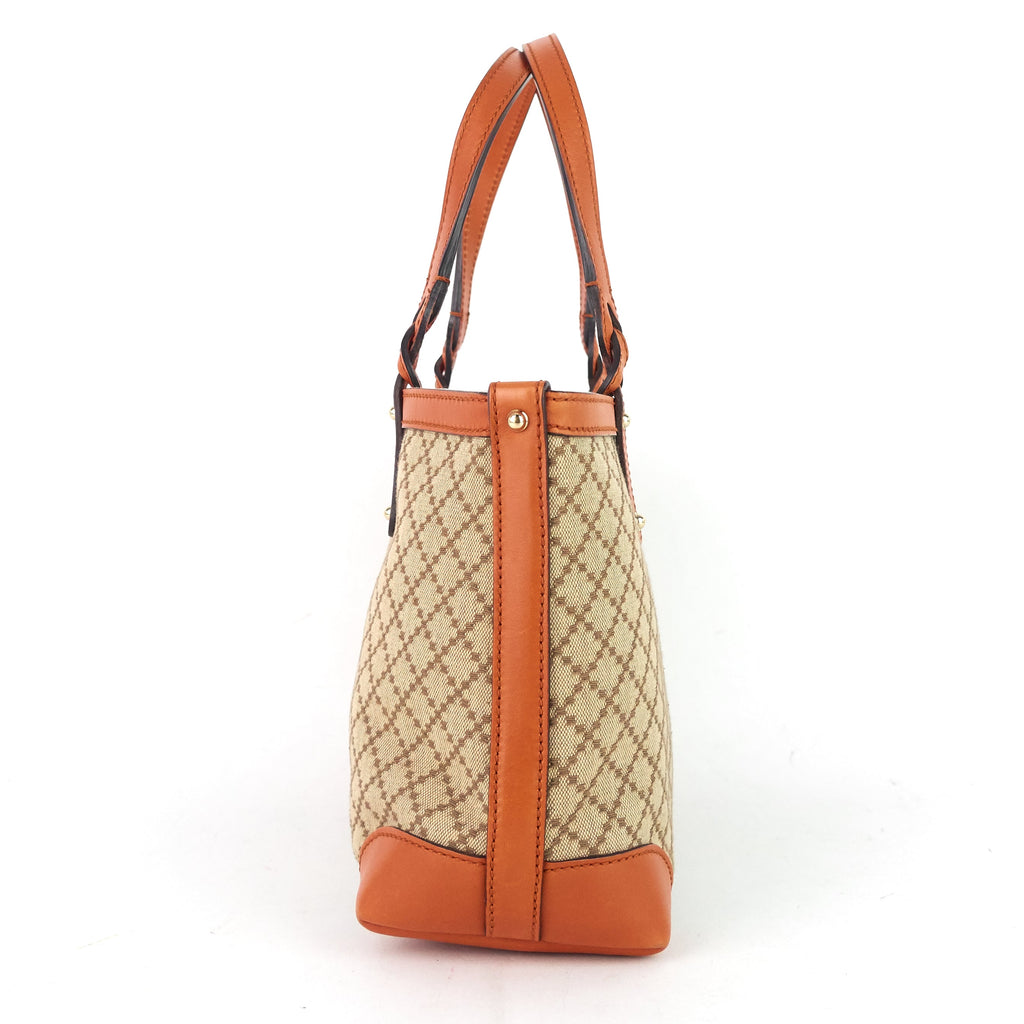 Gucci Diamante Craft Quilted Canvas Tote Bag