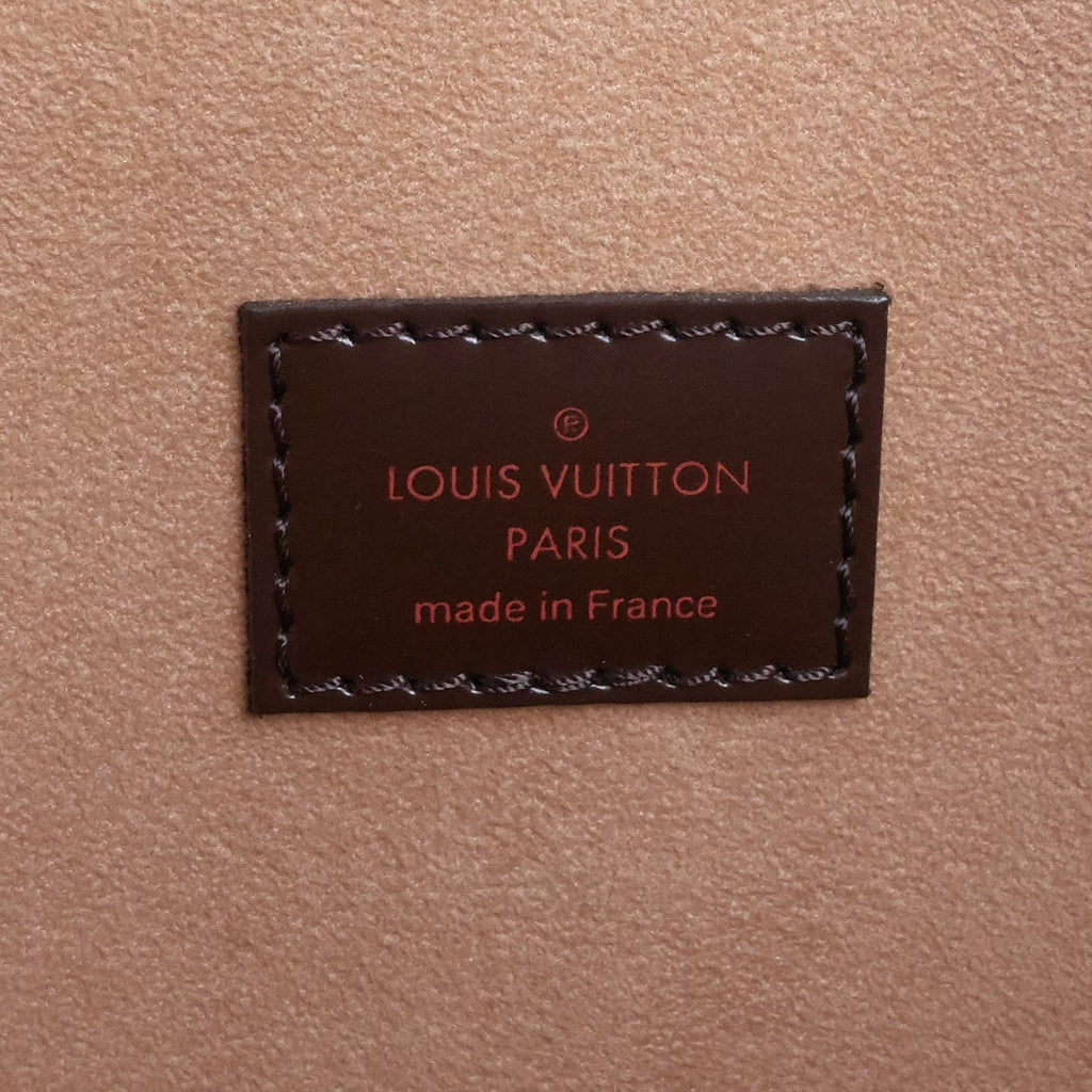 Louis Vuitto Kensington Damier Ebene Canvas Tote Bag