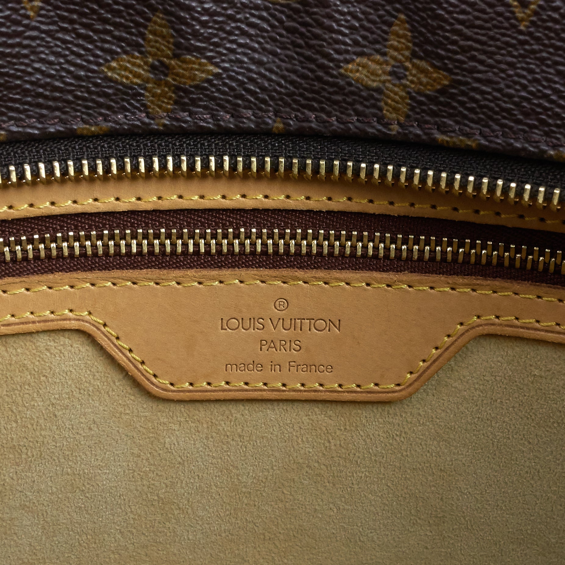 Louis Vuitto Luco Monogram Canvas Tote Bag