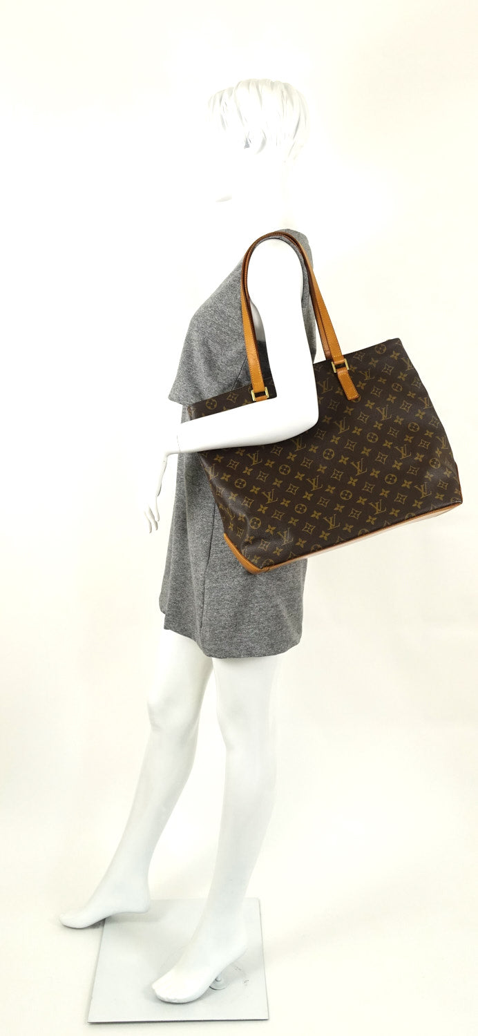Louis Vuitto Cabas Mezzo Monogram Canvas Tote Bag