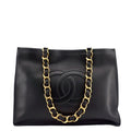 Chanel CC Chain XL Calfskin Leather Tote Bag