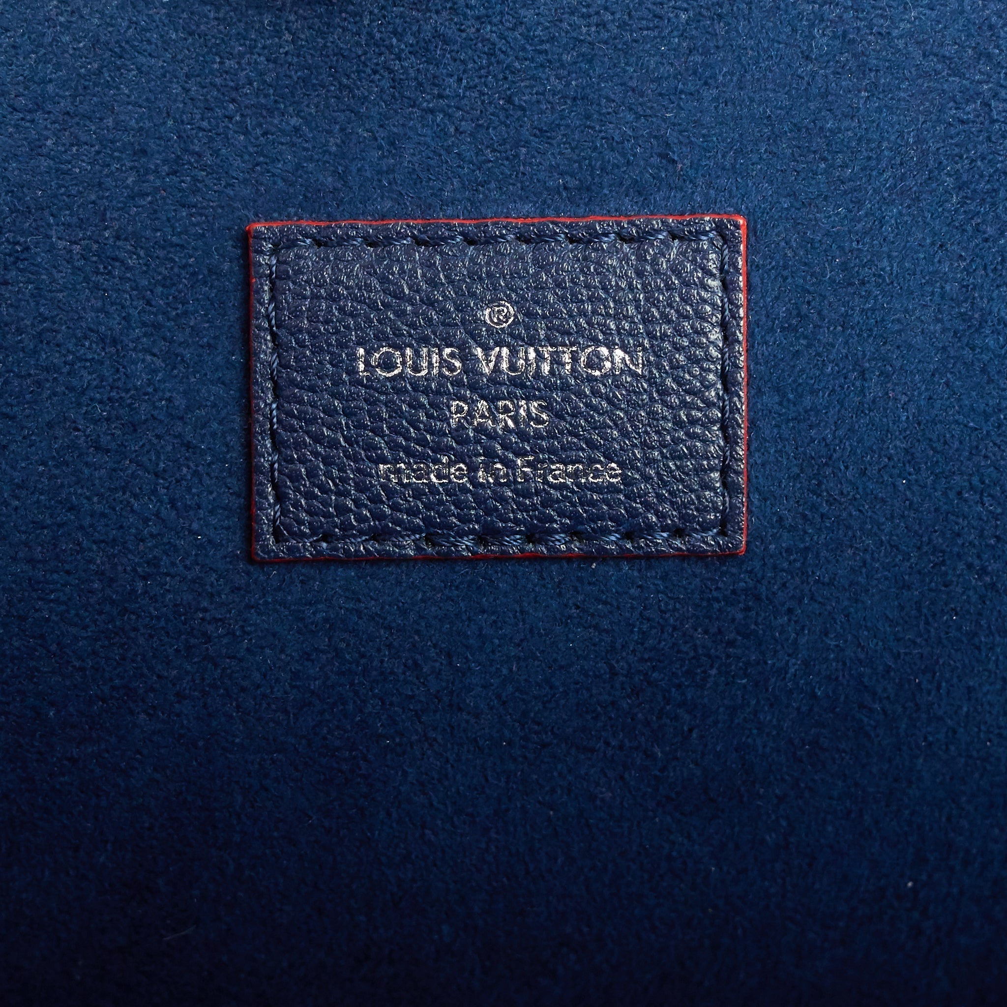 Louis Vuitto Twist Blue Epi Leather Tote Bag