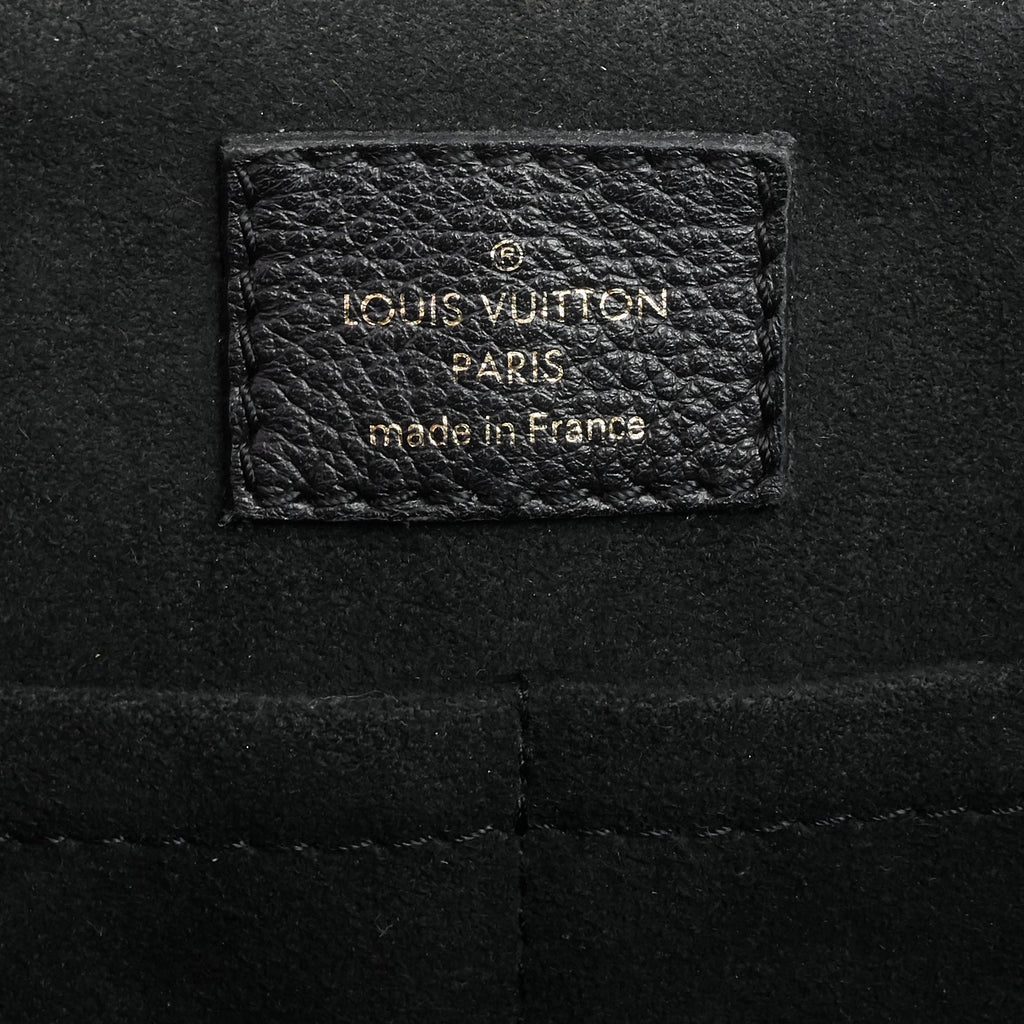 Louis Vuitto Surène MM Monogram Canvas and Calfskin Leather Tote Bag