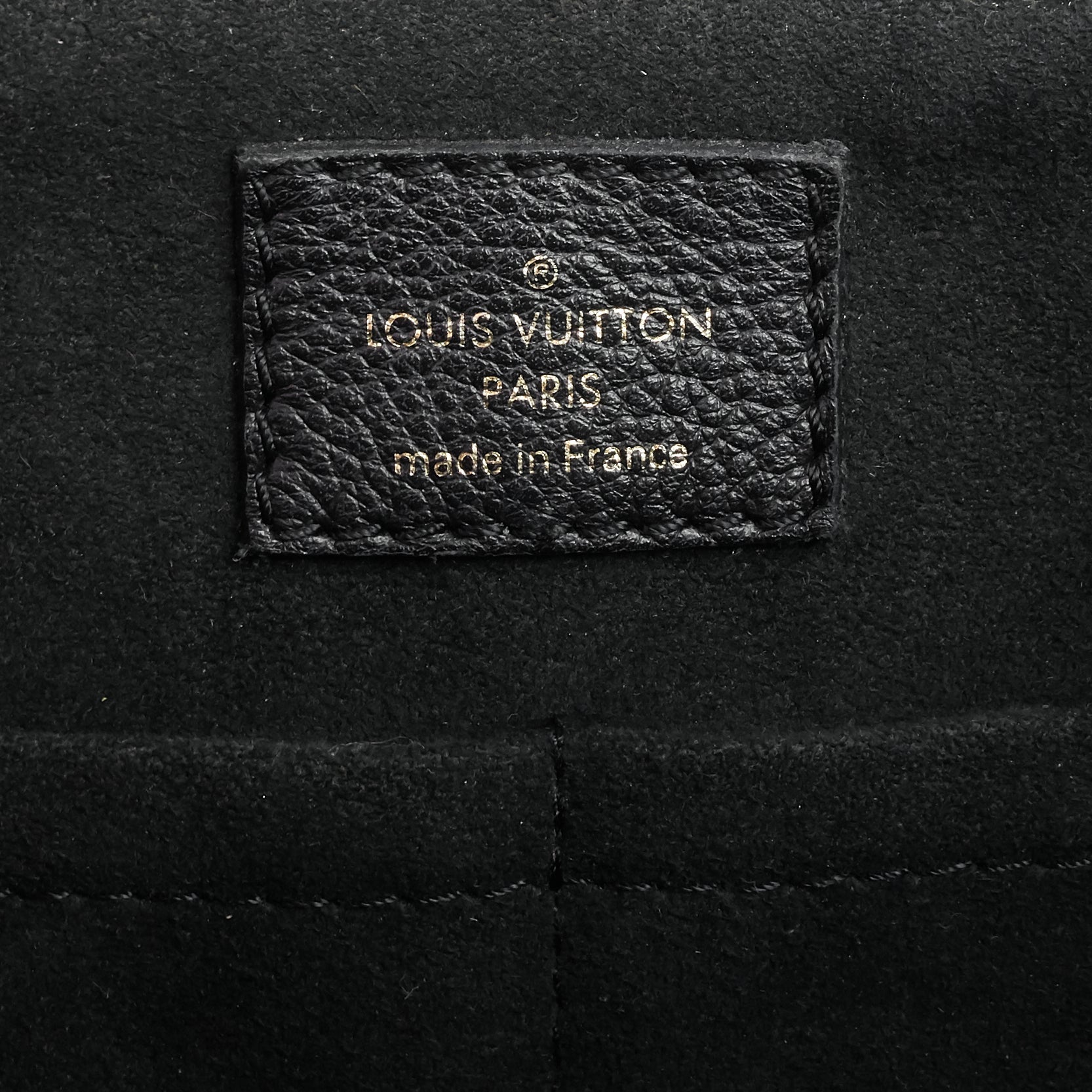 Louis Vuitto Surène MM Monogram Canvas and Calfskin Leather Tote Bag