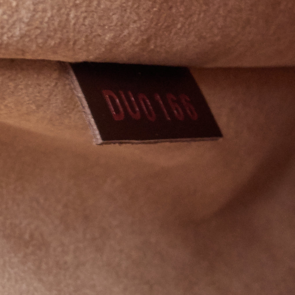Louis Vuitto Kensington Damier Ebene Canvas Tote Bag