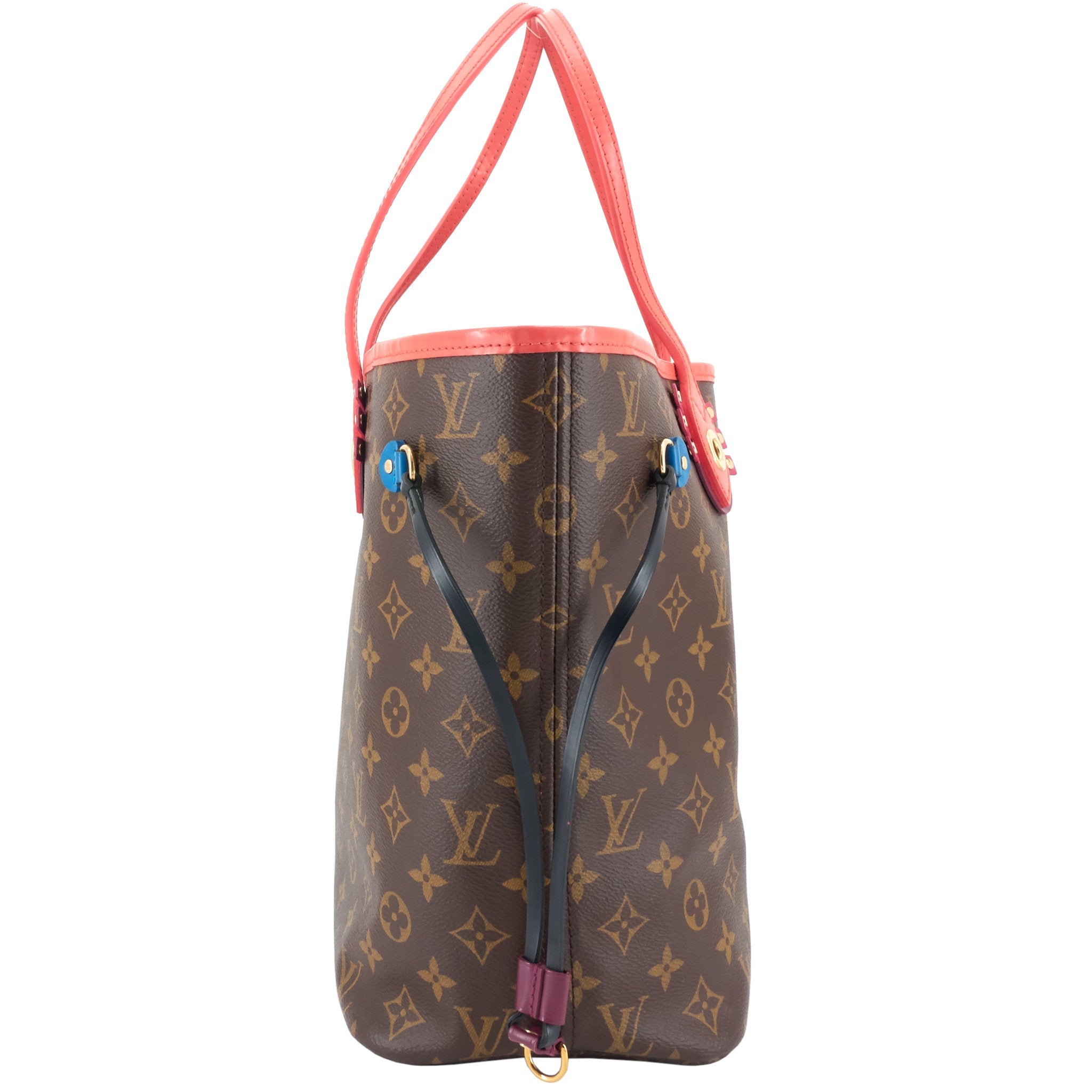 Louis Vuitto Neverfull MM Totem Limited Edition Monogram Canvas Bag