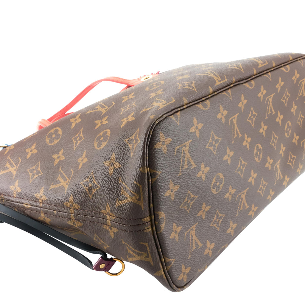 Louis Vuitto Neverfull MM Totem Limited Edition Monogram Canvas Bag