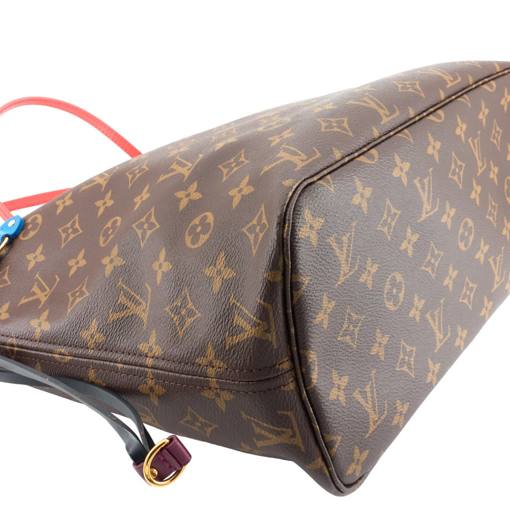 Louis Vuitto Neverfull MM Totem Limited Edition Monogram Canvas Bag
