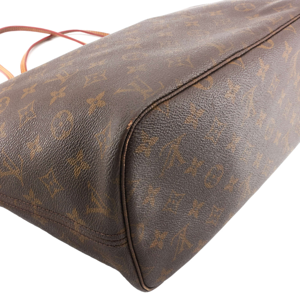 Louis Vuitto Neverfull MM Monogram Canvas Tote Bag