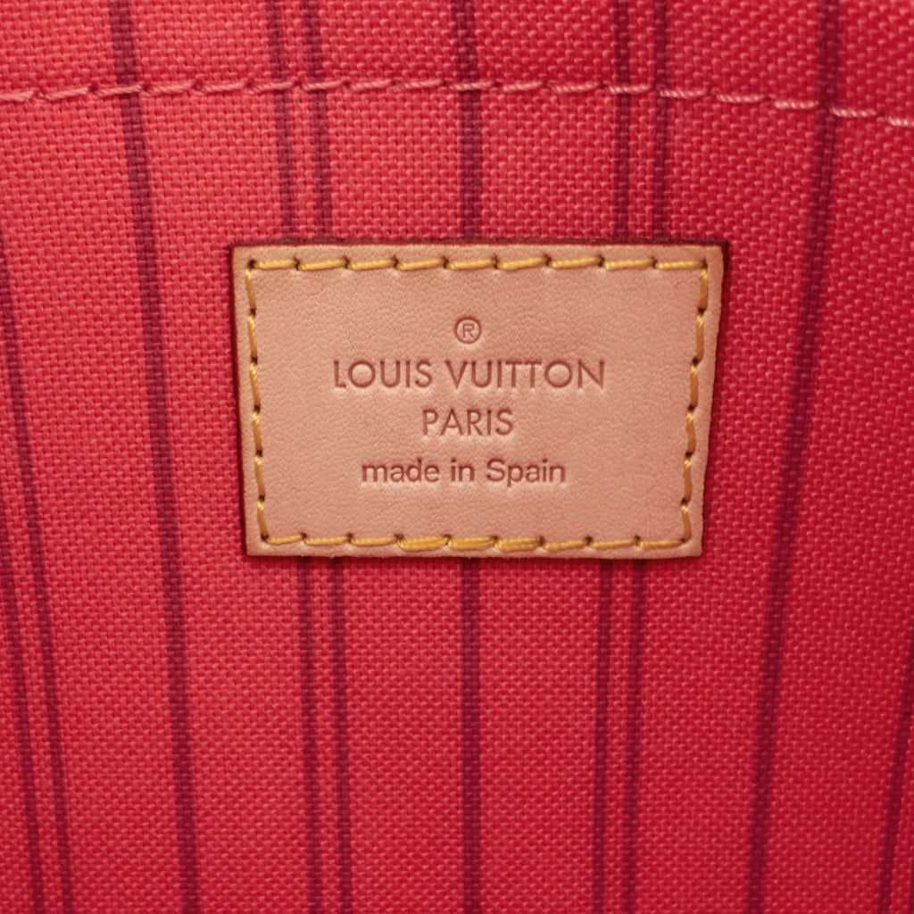 Louis Vuitto Neverfull MM Cities V Monogram Canvas Tote Bag