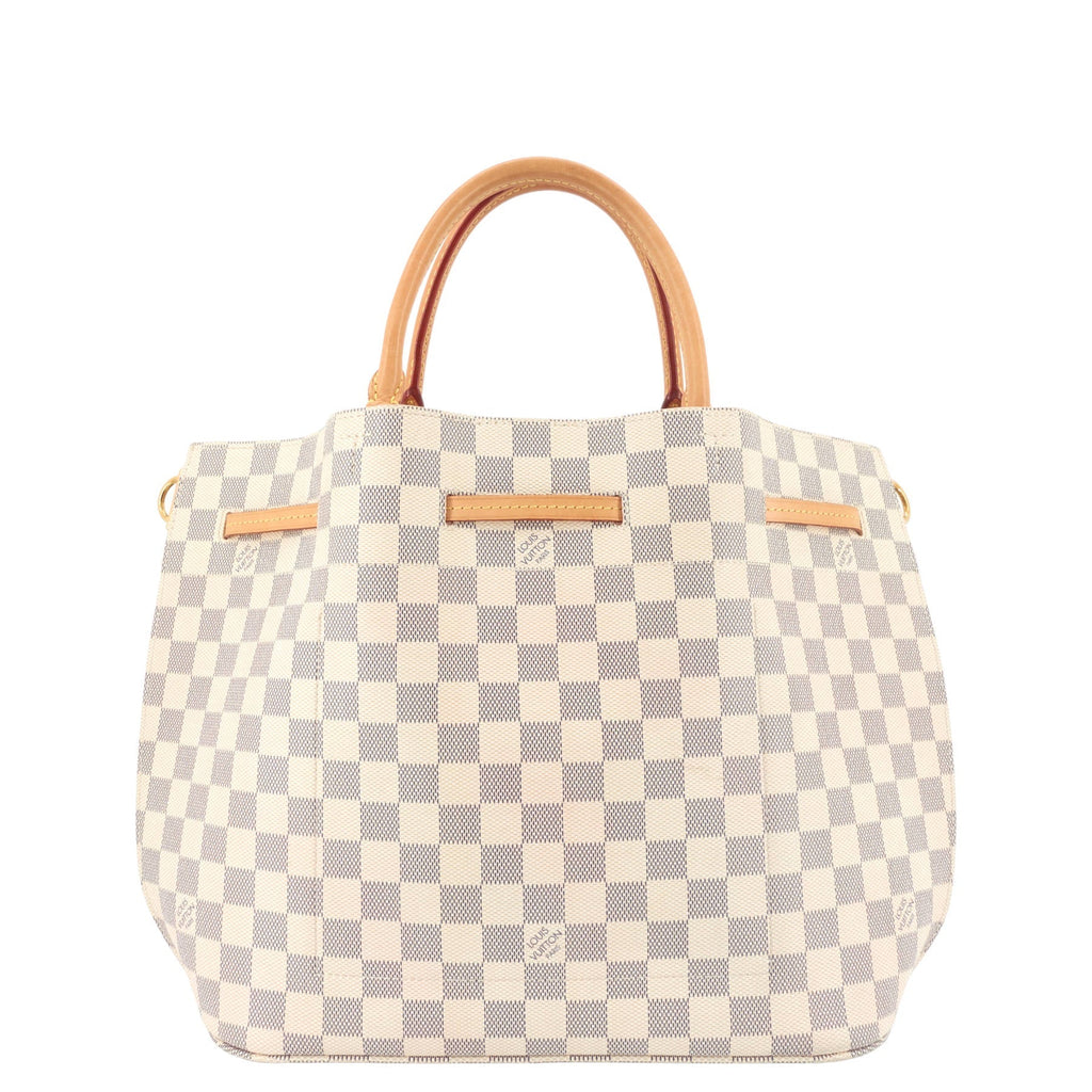 Louis Vuitto Girolata Damier Azur Canvas Tote Bag