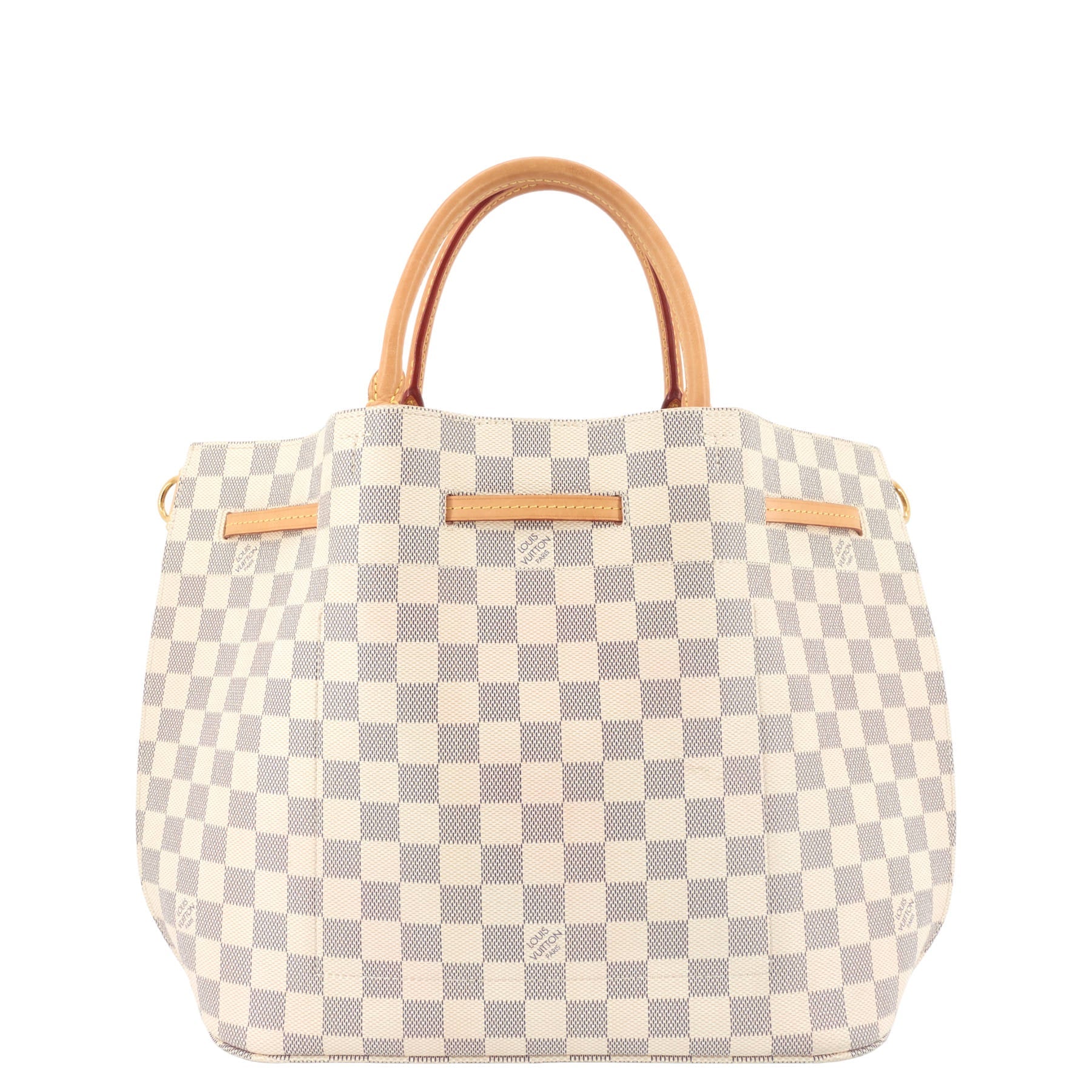 Louis Vuitto Girolata Damier Azur Canvas Tote Bag