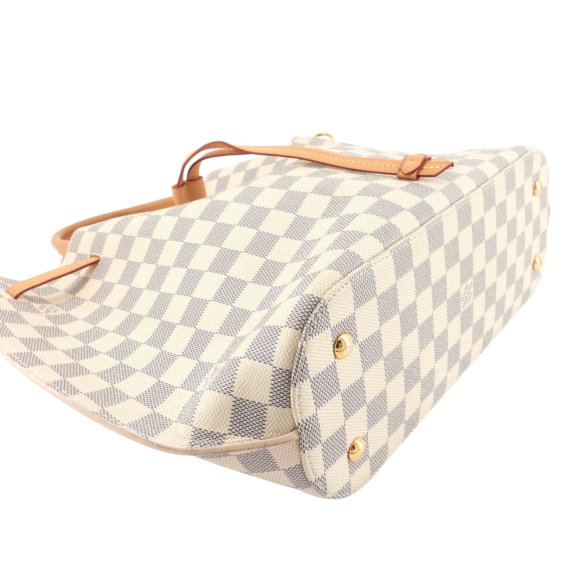 Louis Vuitto Girolata Damier Azur Canvas Tote Bag