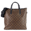 Louis Vuitto Davis Monogram Macassar Canvas Tote Bag