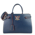 Louis Vuitto Twist Blue Epi Leather Tote Bag