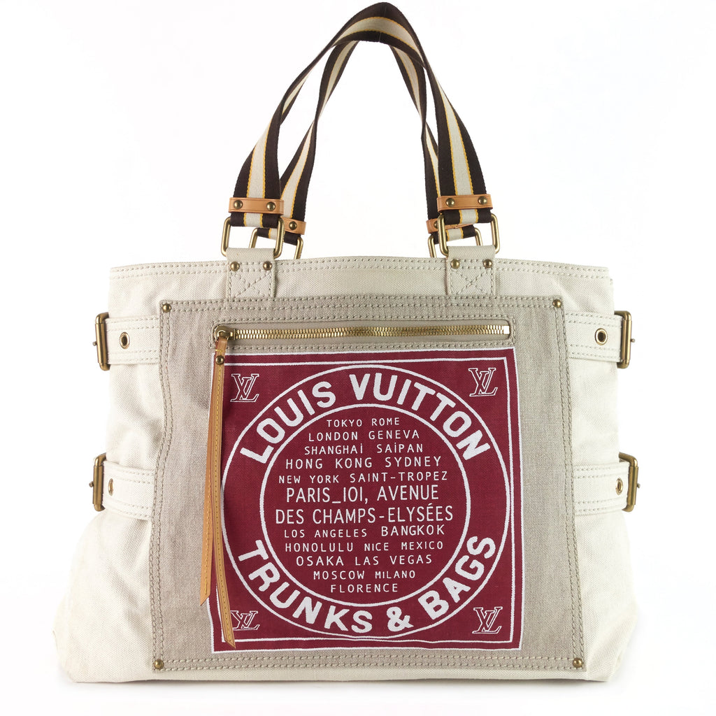 Louis Vuitto Globe Shopper Cabas GM 'Trunks & Bags' Tote Bag