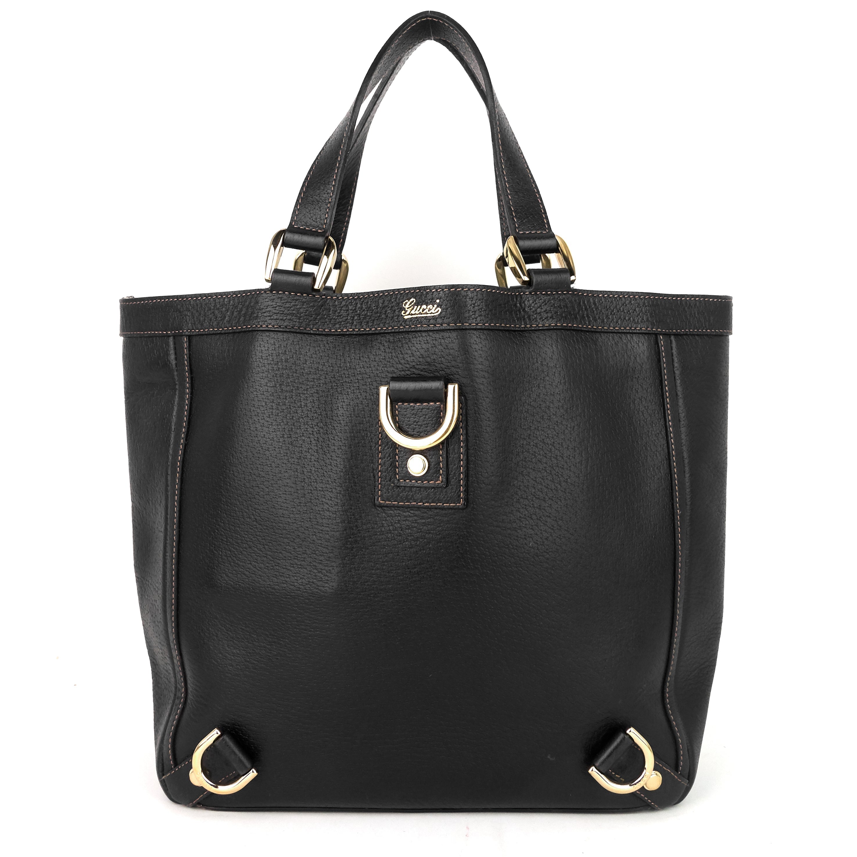 Gucci Abbey D-Ring Leather Tote Bag