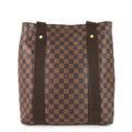 Louis Vuitto Cabas Beaubourg Damier Ebene Canvas Tote Bag