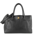 Chanel Executive Cerf XL Caviar Leather Tote Bag