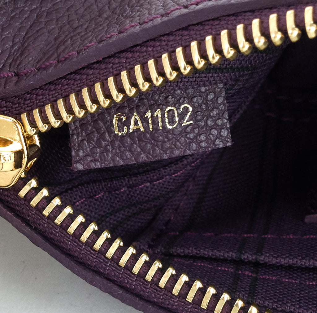 Louis Vuitto Citadine Monogram Empreinte Leather Tote Bag