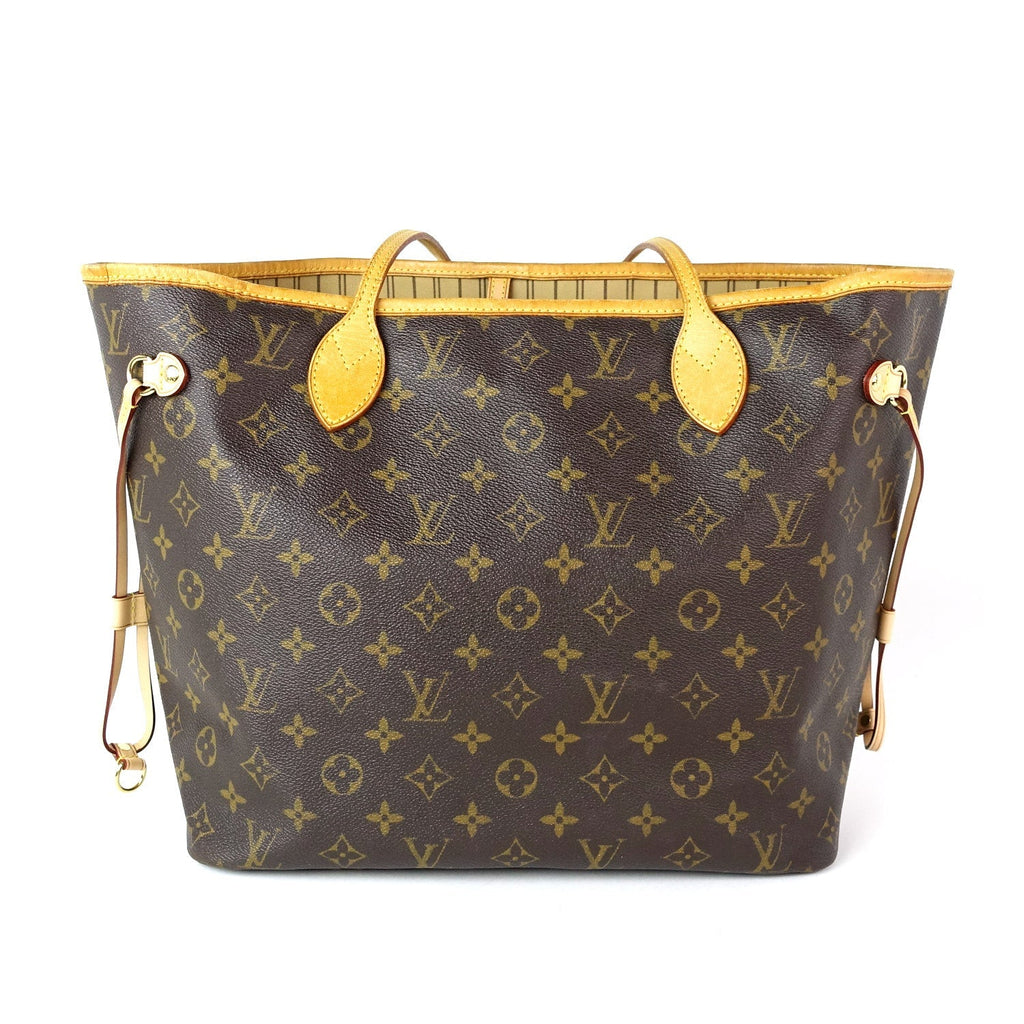 Louis Vuitto Neverfull MM Monogram Canvas Tote Bag