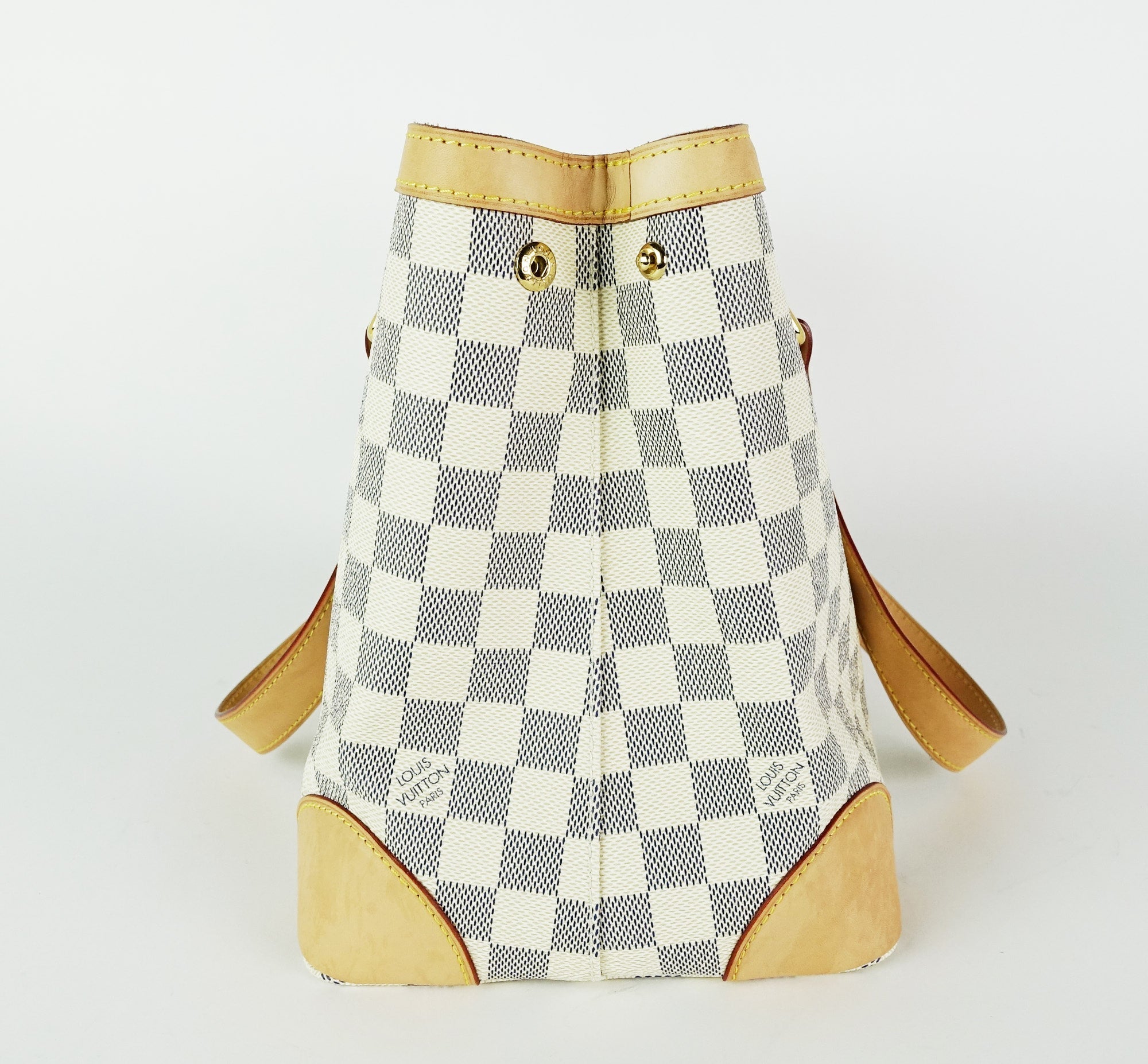 Louis Vuitto Hampstead PM Damier Azur Canvas Tote Bag