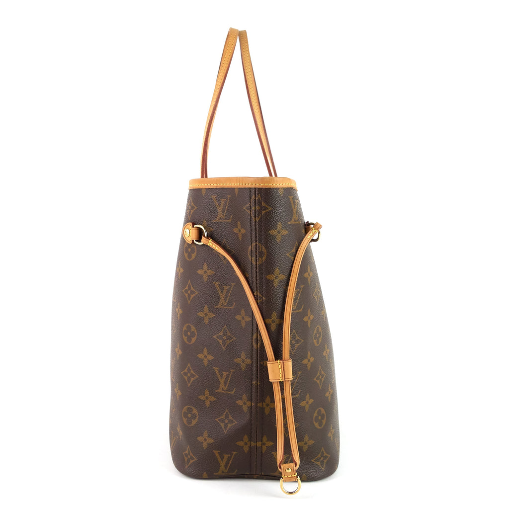 Louis Vuitto Neverfull MM Monogram Canvas Tote Bag