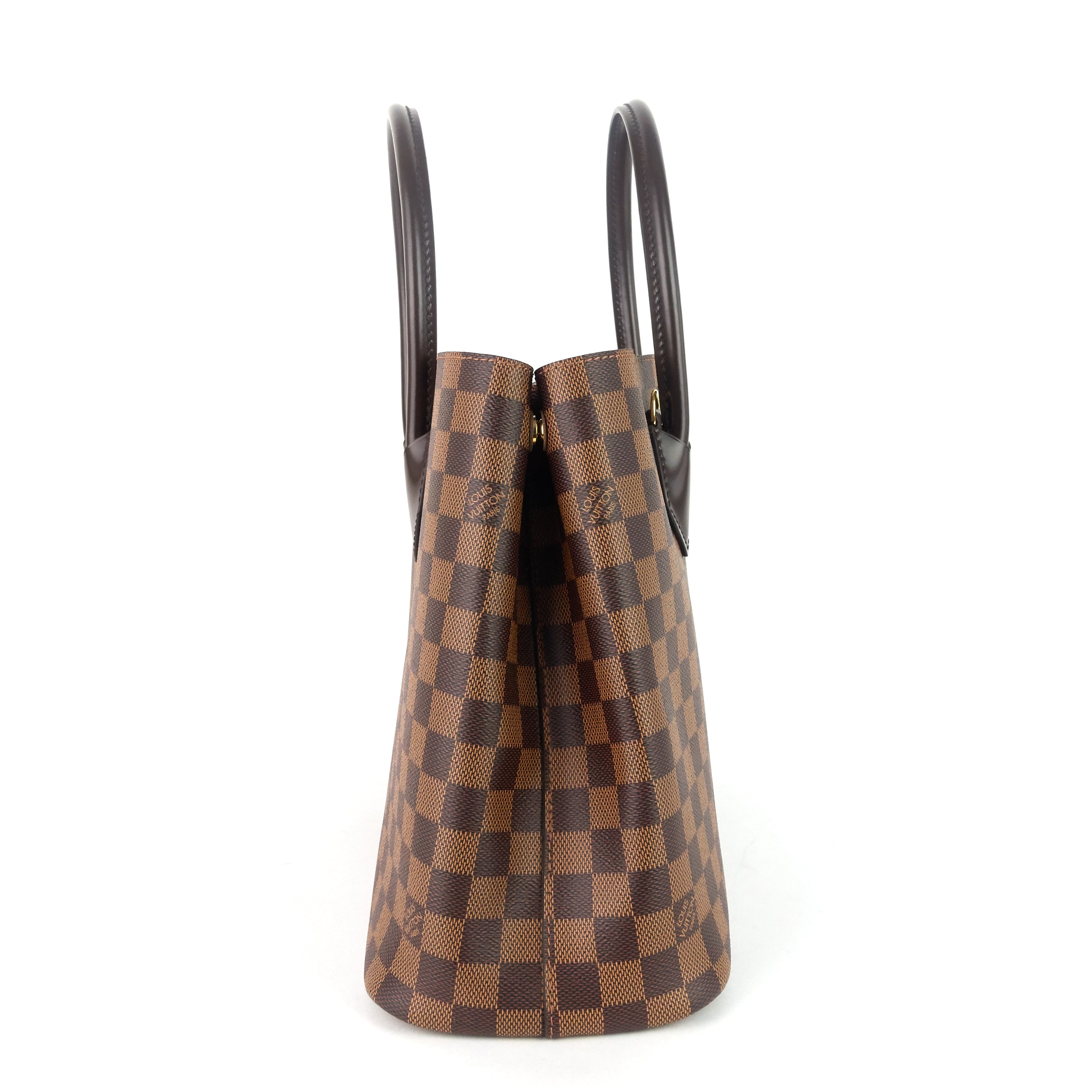 Louis Vuitto Kensington Damier Ebene Canvas Tote Bag
