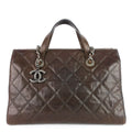 Chanel CC Crave Glazed Caviar Tote Bag