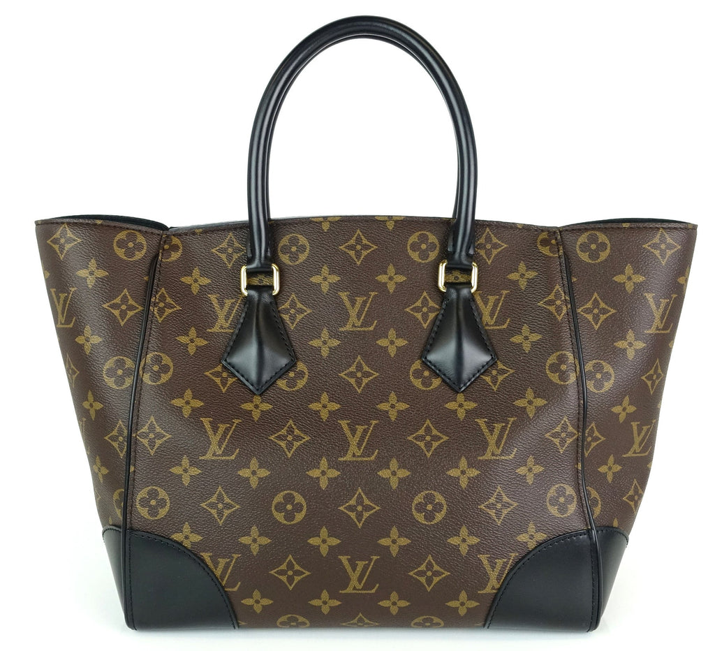 Louis Vuitto Phenix MM Monogram Canvas and Calfskin Leather Tote Bag