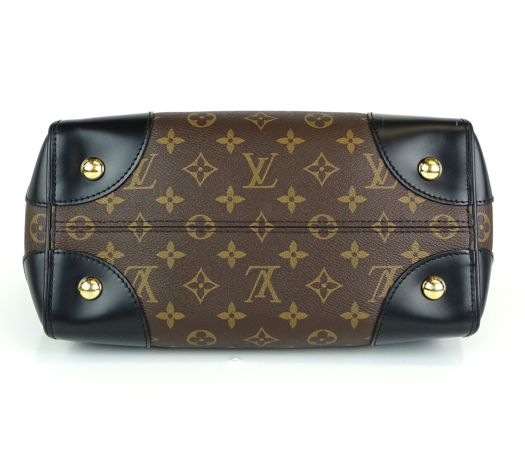 Louis Vuitto Phenix MM Monogram Canvas and Calfskin Leather Tote Bag