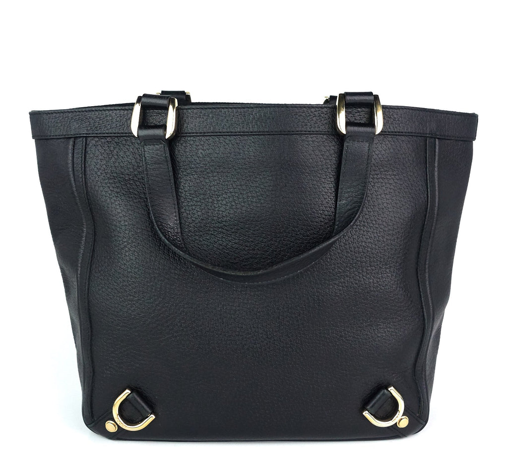 Gucci Abbey Leather D-Ring Medium Tote Bag