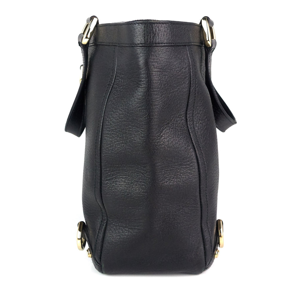 Gucci Abbey Leather D-Ring Medium Tote Bag