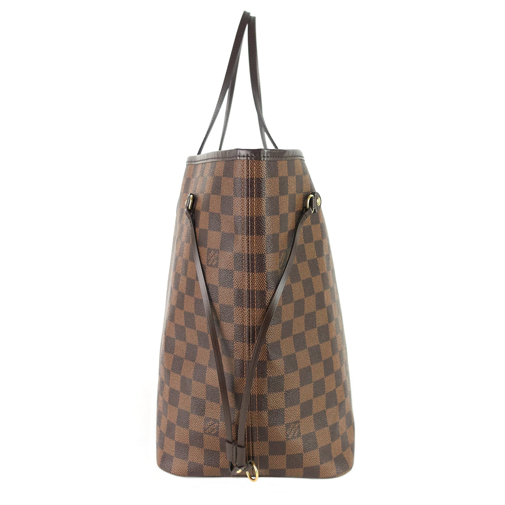 Louis Vuitto Neverfull GM Damier Ebene Canvas Tote Bag