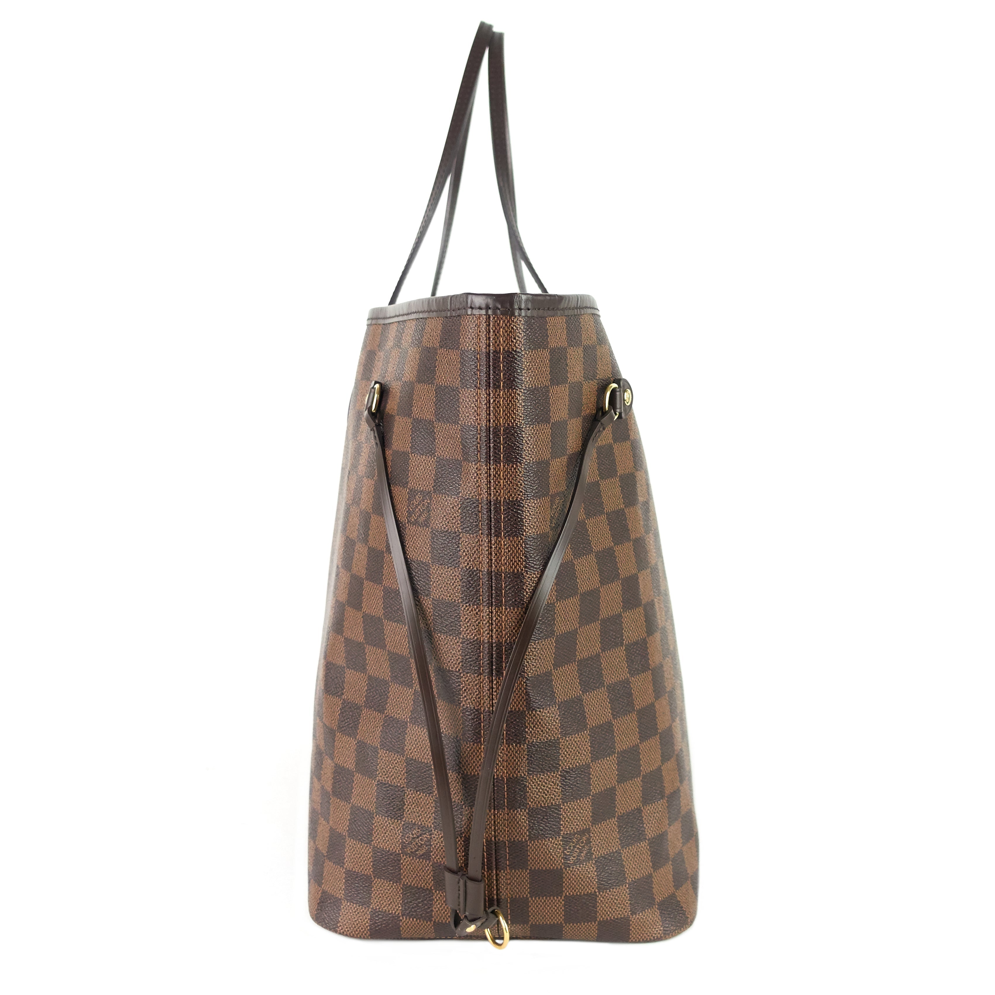 Louis Vuitto Neverfull GM Damier Ebene Canvas Tote Bag