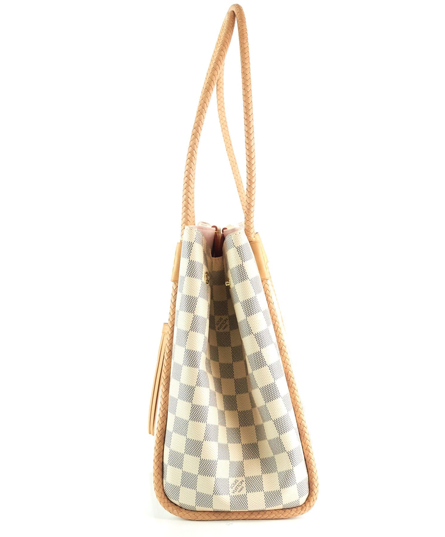 Louis Vuitto Propriano Damier Azur Canvas Tote Bag