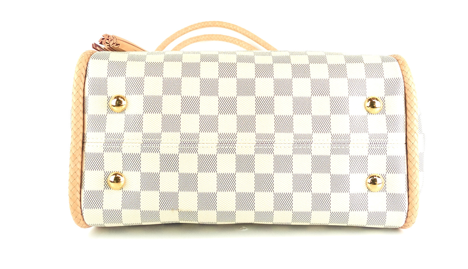 Louis Vuitto Propriano Damier Azur Canvas Tote Bag