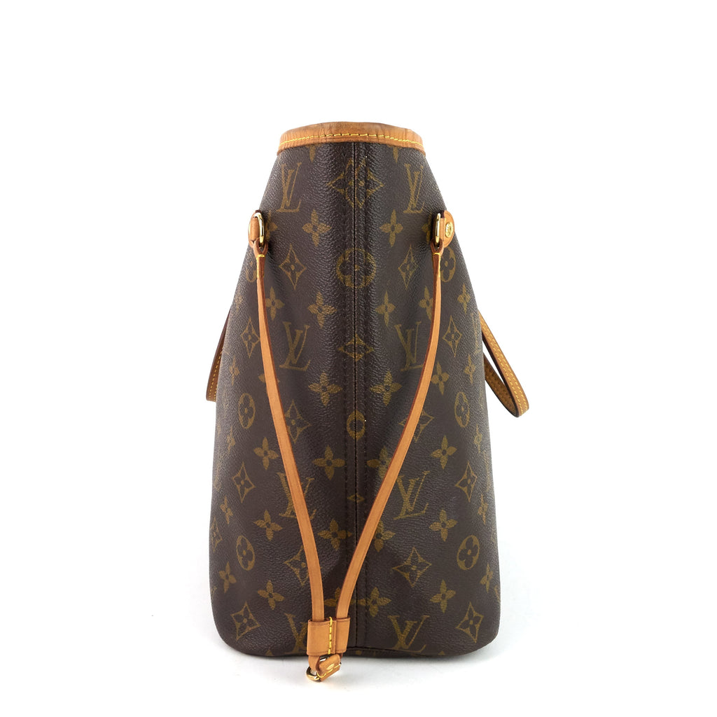 Louis Vuitto Neverfull MM Monogram Canvas Tote Bag