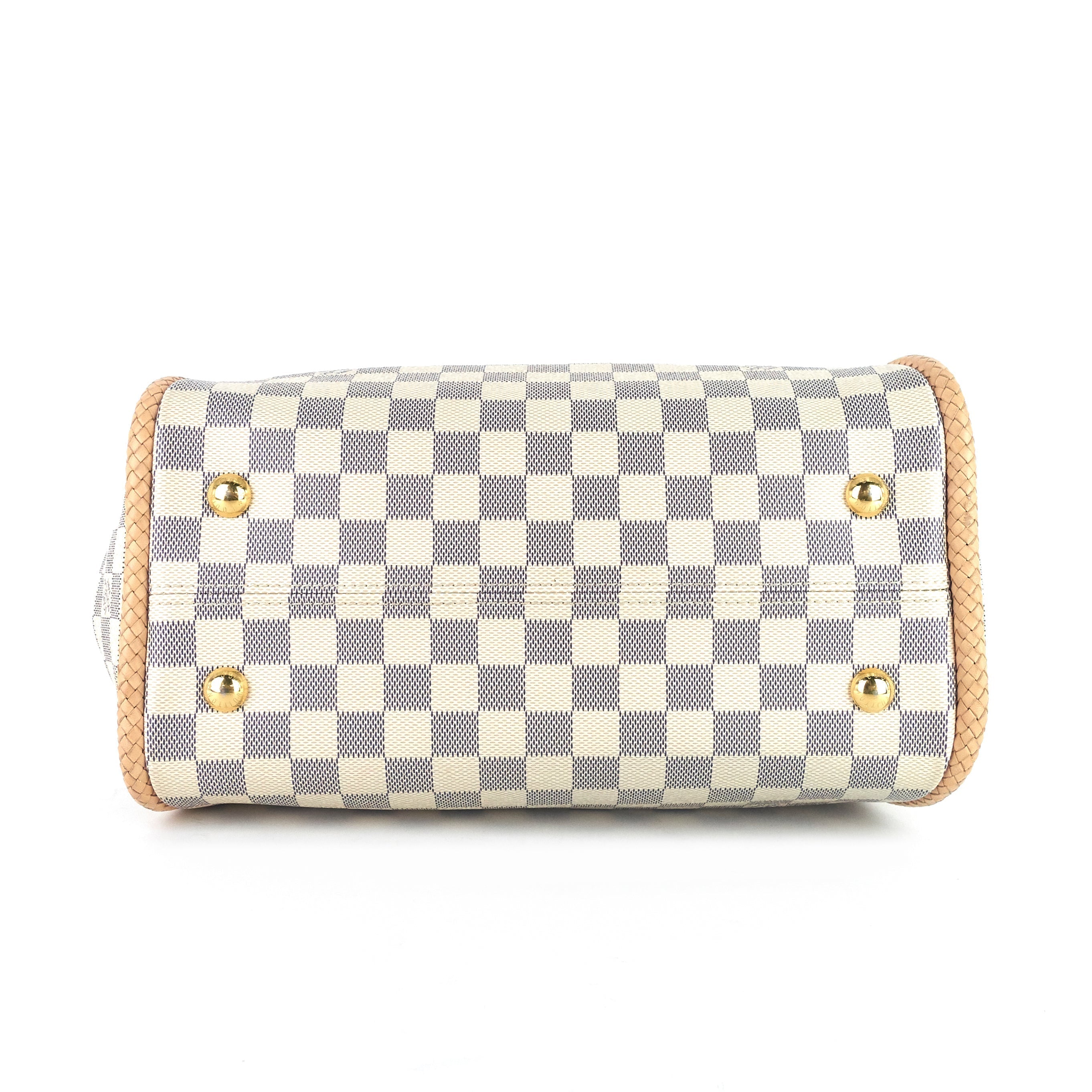 Louis Vuitto Propriano Damier Azur Canvas Tote Bag